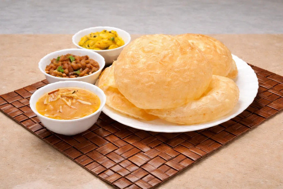 Halwa Puri and Chole Recipe