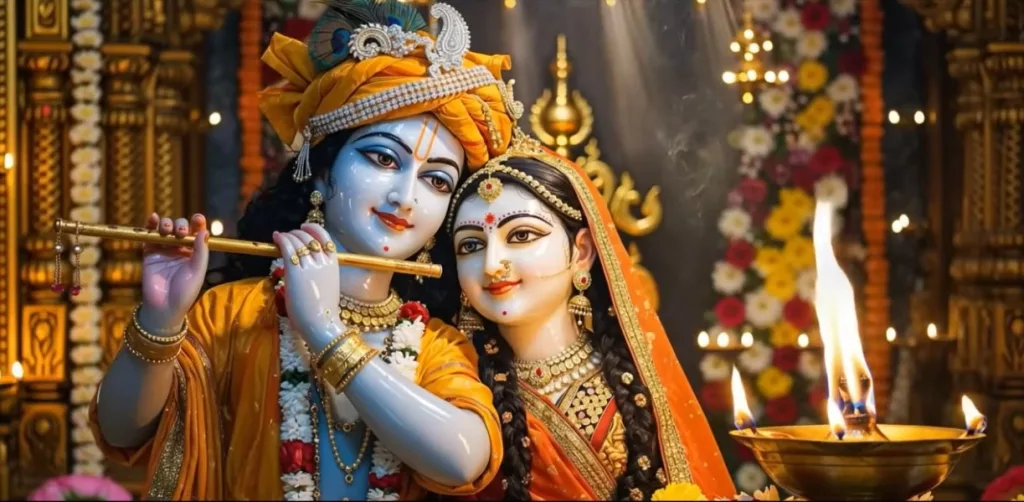 Jaya Radhe Jaya Krishna Jaya Vrindavan