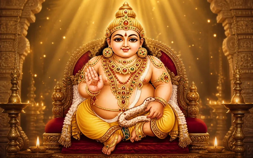 Om Yakshaya Kuberaya