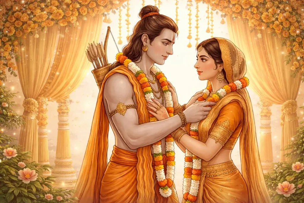 Ram Ko Dekh Kar Janak Nandani