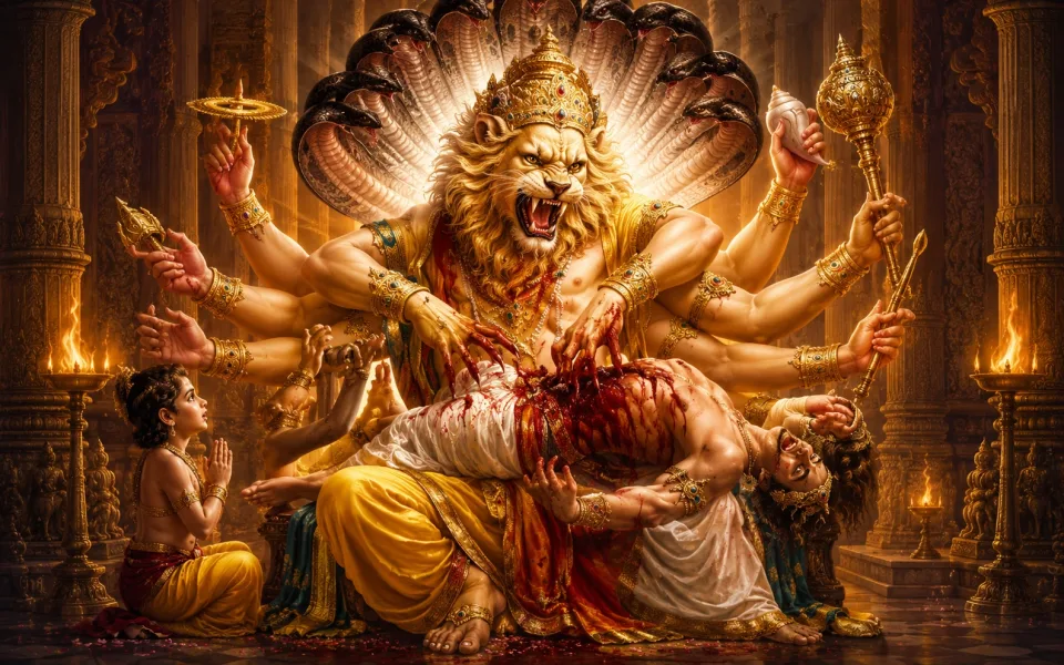 Sri Narasimha Ashtakam