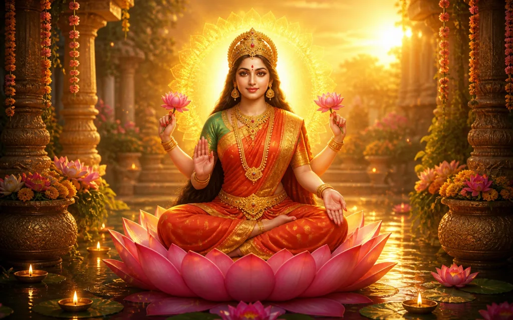 Om Shreem Hreem Shreem Kamale Kamalalaye