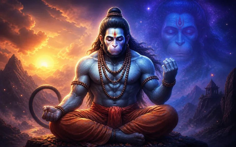 Om Namo Hanumate Aaveshay Aaveshay Swaha