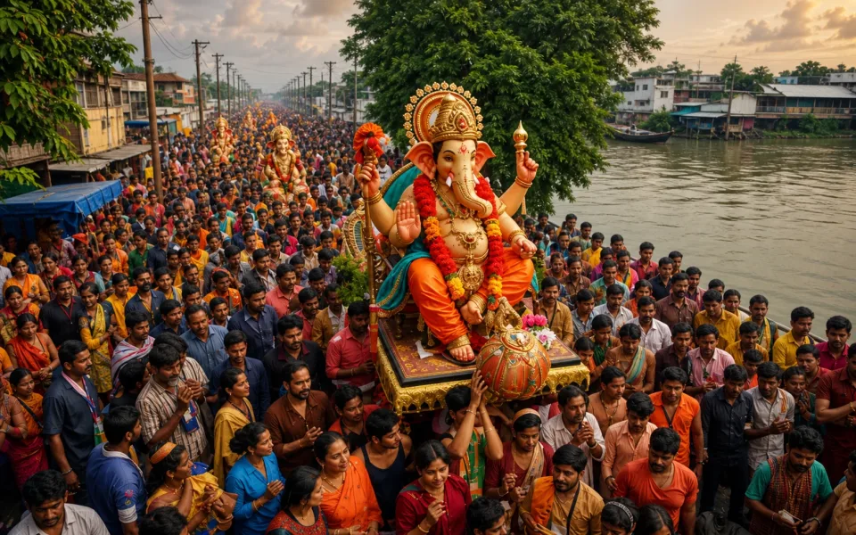 Ganesh Puja Ganesh Visarjan Mantra