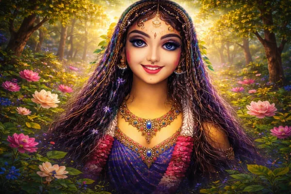 Shri Radha Radha Ratate Hi Bhava Vyadha Mit Jaye