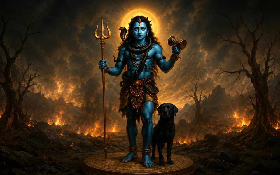 Om Bhairava Rudraya
